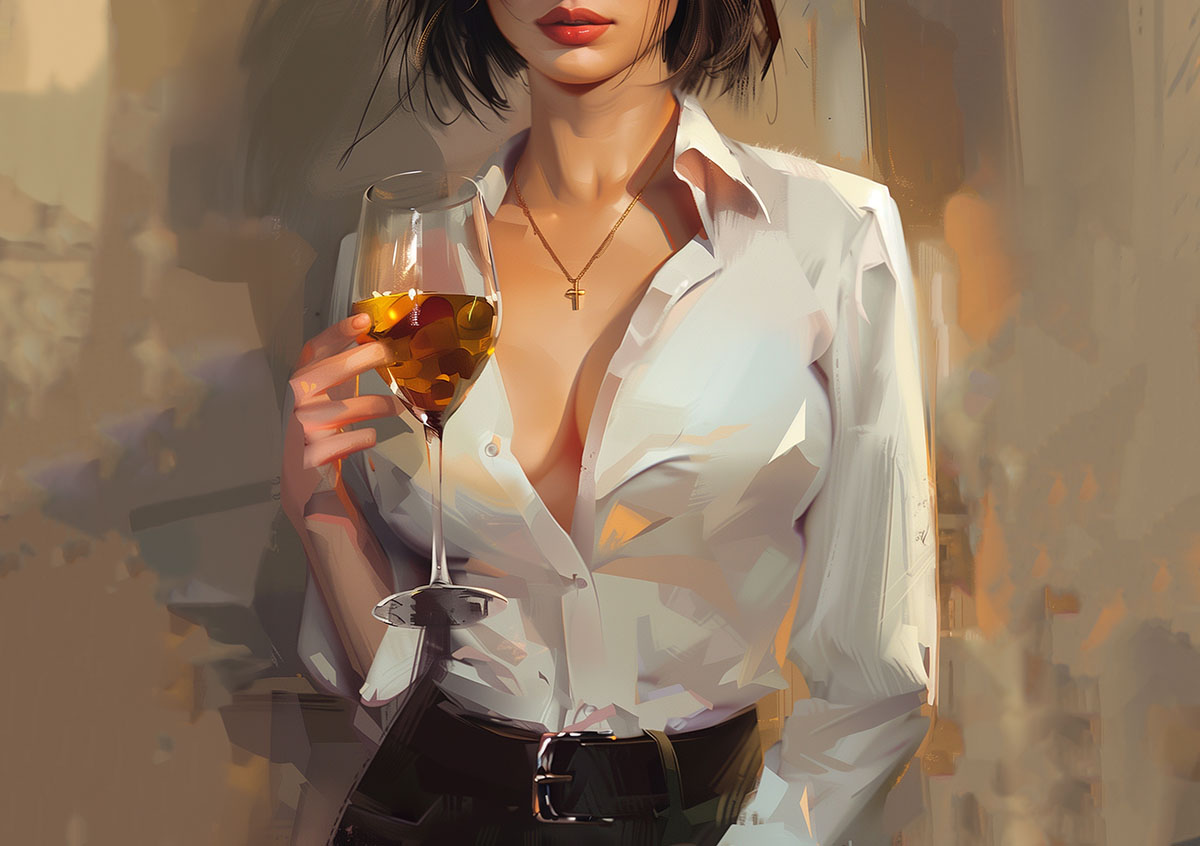 お酒を飲みながらの女装オナニー中に起きた悲劇