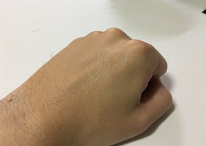 日焼け止めファンデーション使用した時の効果