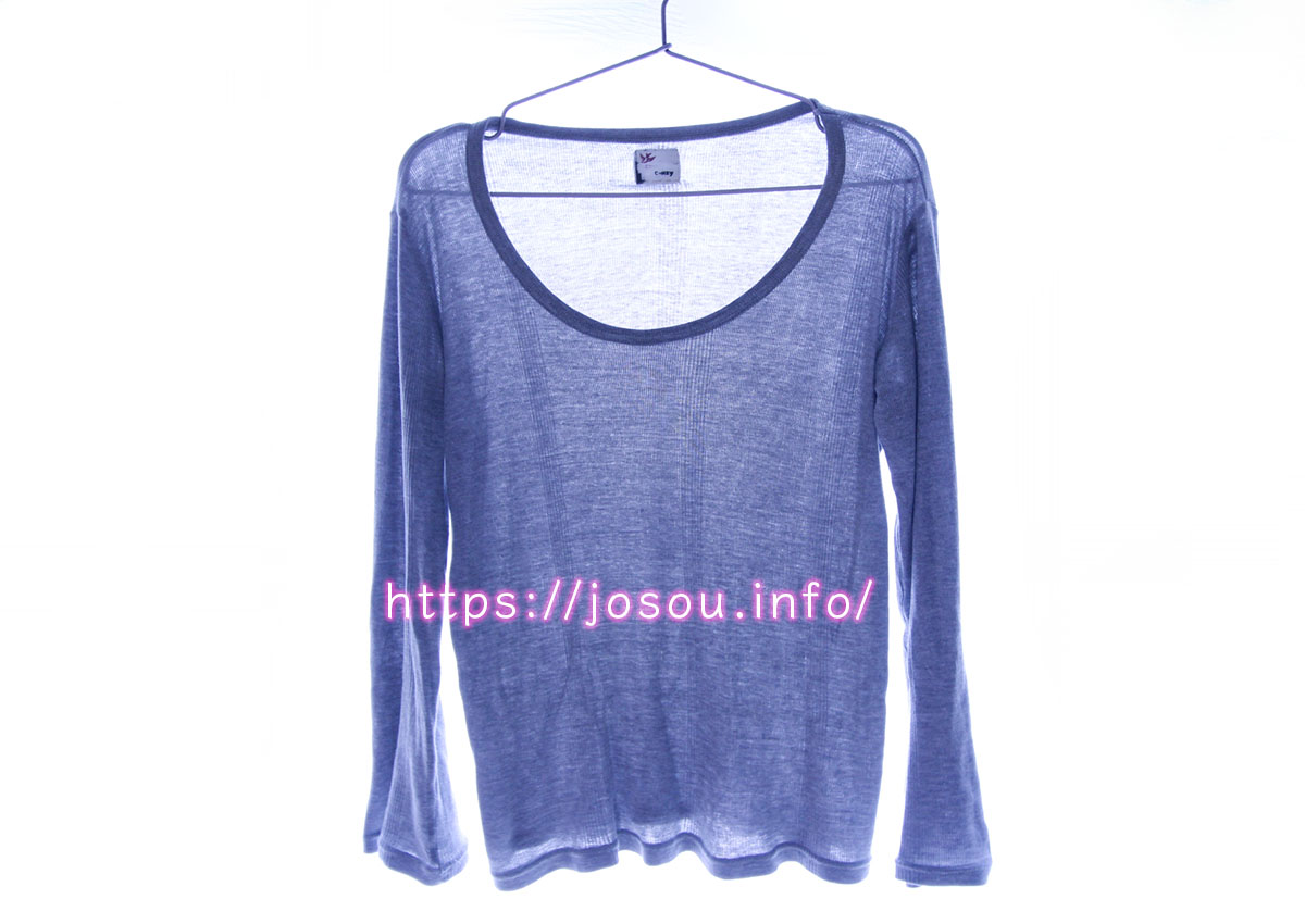 ロングTシャツのカスタム前