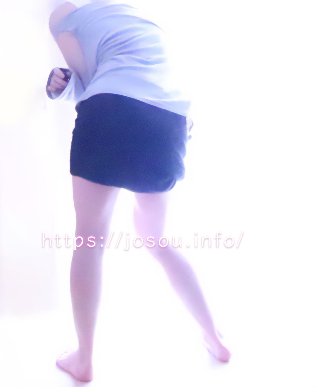 バスタオルでスカート女装する方法