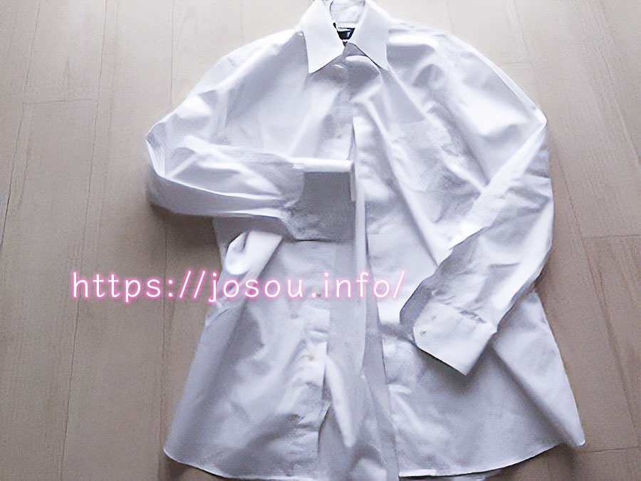 ワイシャツを使ったセクシー女装オナニーのやり方