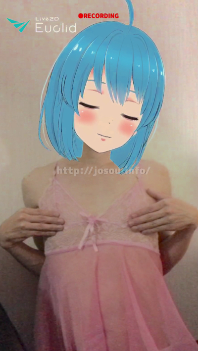 ベビードールで乳首オナニー