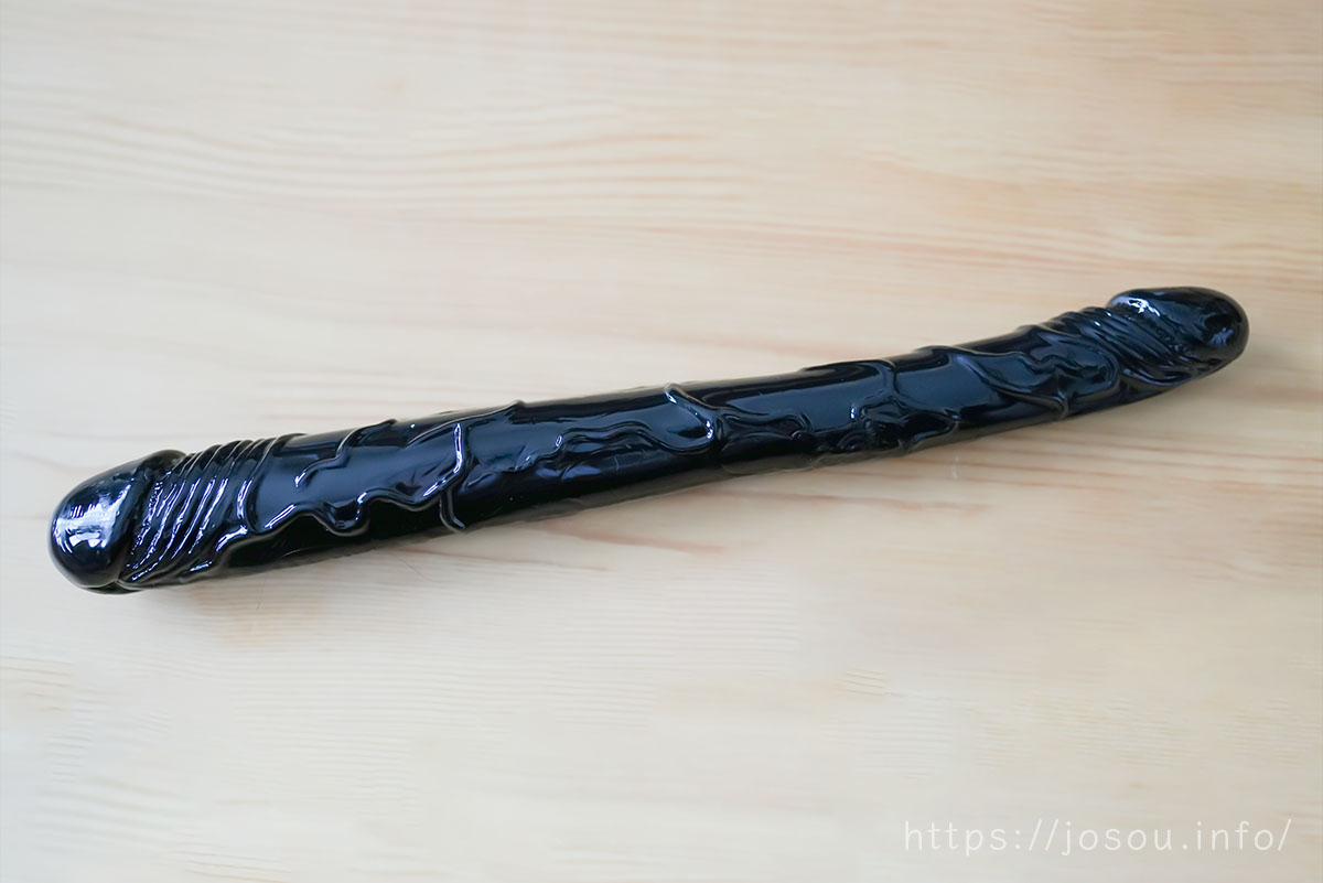 【上級者向け】長めの双頭ディルドを使ってアナル挿入〜フェラチオっていう女装オナニーがエロい！