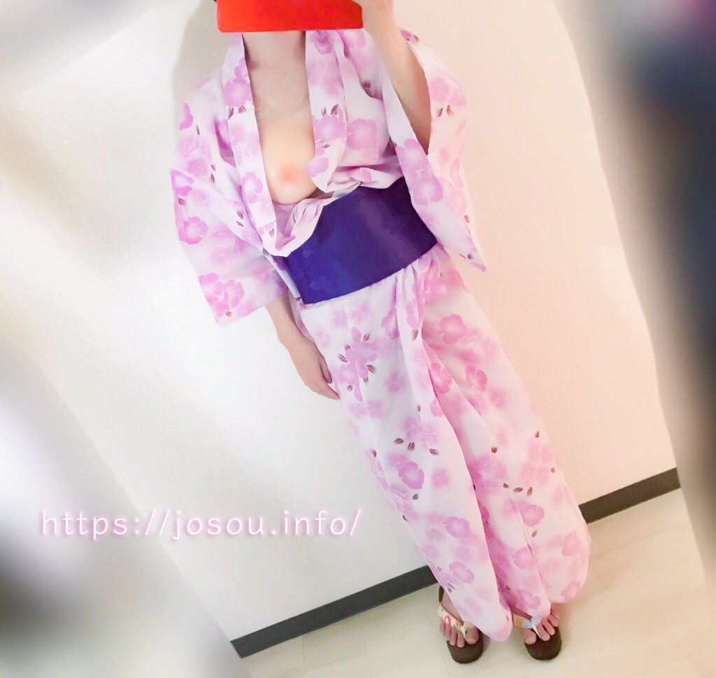 浴衣でおっぱいポロリ写真