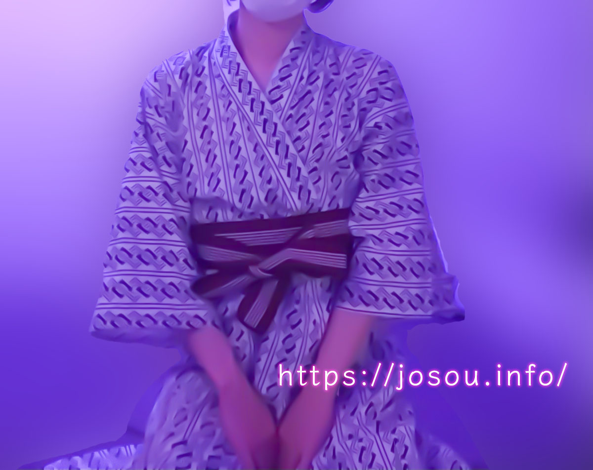 旅館浴衣を使った女装オナニーも最高!!